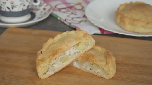 Курник с курицей и картошкой!