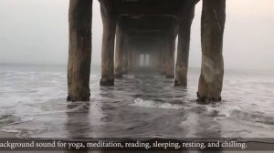 30 Mins Relaxing Ocean Waves under the Pillars of Manhattan Beach, CA *NO MID AD ROLLS*