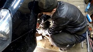 Демонтаж передней ступицы Опель Зафира Б