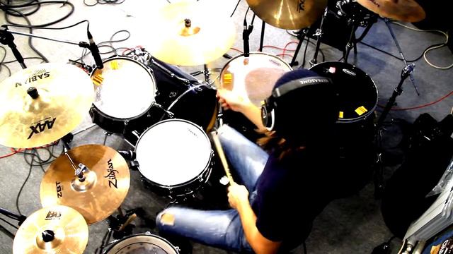 Maroon 5 - She will be loved (Drum cover by Korjj) смотреть онлайн
