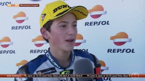 Interview - Alejandro Díez (Spanish) | Motorland Aragón 2017 | European Talent Cup | FIM CEV Repsol