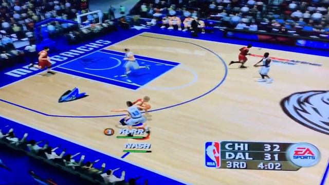 NBA Live 2004: Chicago Bulls (1998) Vs Dallas Mavericks (2004) смотреть онлайн