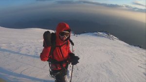 Эльбрус с севера.Восточная вершина.