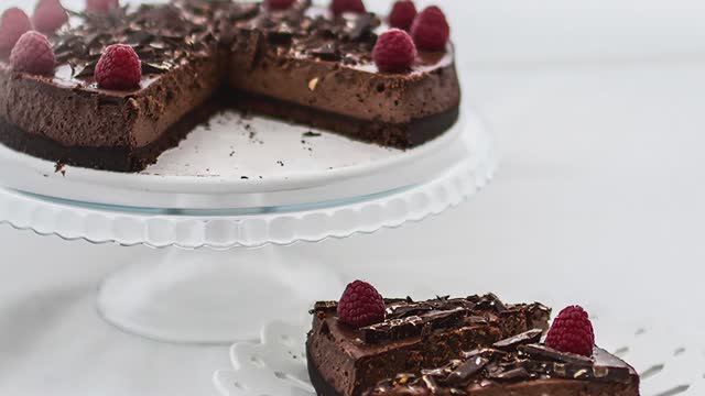 Шоколадный чизкейк без глютена, лактозы и яиц | Насыщенный вкус! | ВАММОЖНО