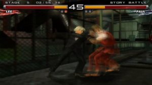 Tekken 5 - Lee Chaolan - Story Mode - HD - 60 FPS
