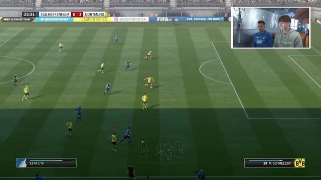 FIFA 17 vs. Nadiem Amiri | TSG Hoffenheim vs. Borussia Dortmund | Kickbox