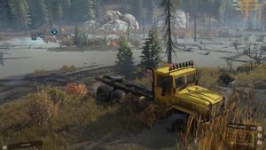 Snow runner Сложный режим первые впечатления от вездехода!!!