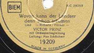 Victor Prinz: Wovon kann der Landser denn schon träumen (Max Schönherr, 1942)