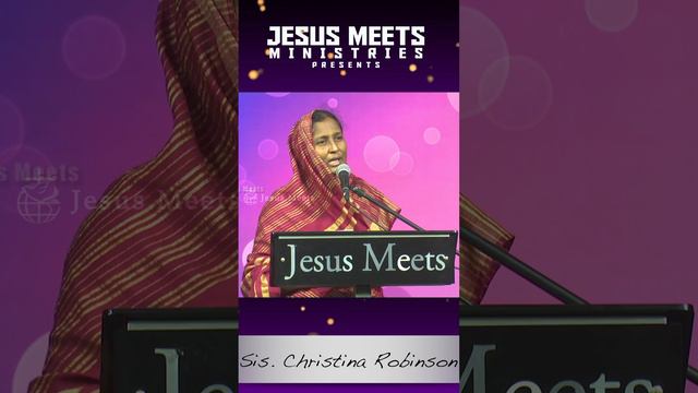 பிரச்சனைகளை குறித்து கவலைப்படாதீர்கள் | Sis. Christina Robinson | JESUS MEETS MINISTRIES