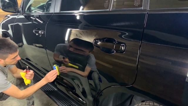 Полировка и химчистка Toyota LC200 смотреть онлайн