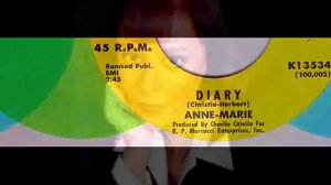 Anne-Marie (Ann Anello) - DIARY  (Lou Christie) - Bell Sound Studios  (1966)