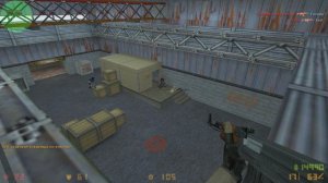 Ностальгия CS - Бой террористы и спецназ - карта de_nuke только дробовики