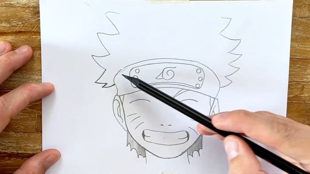КАК НАРИСОВАТЬ НАРУТО КАРАНДАШЕМ. ШАГ ЗА ШАГОМ ДЛЯ НАЧИНАЮЩИХ смотреть онлайн