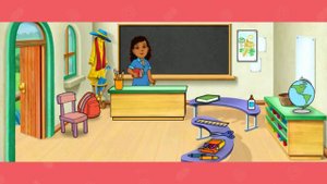 Dora L'Exploratrice en francais - Le premier jour d'ecole pour enfants