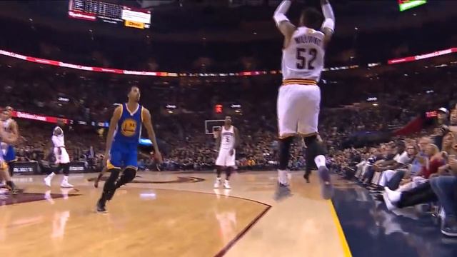 Mo Williams Floater Warriors vs Cavaliers Game 6 June 16, 2016 NBA Finals смотреть онлайн