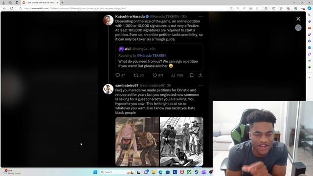 Christie Monteiro Fan Angry With Harada For Not Putting Her in Tekken 8 смотреть онлайн