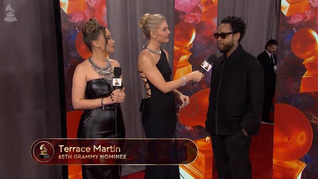 TERRACE MARTIN Red Carpet Interview | 2023 GRAMMYs