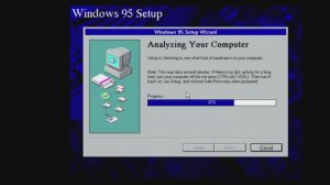 Инсталяция и запуск Windows 95
