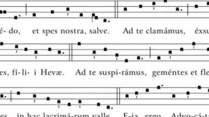 Salve Regina  Simple tone