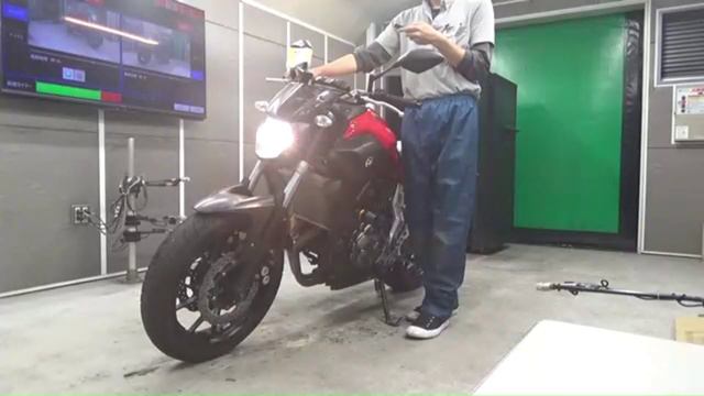 Мотоцикл naked bike Yamaha MT-07 рама RM07J нэйкед байк спорт дорожный г 2014 пробег 10 т.км красный