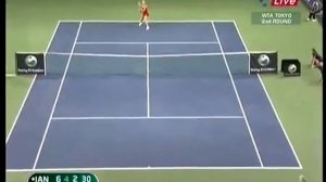 Jelena Jankovic vs Sabine Lisicki Tokyo 2009 Highlights part 2