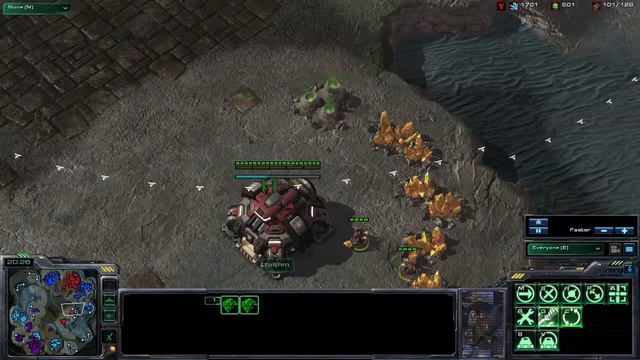 Starcraft 2 - 2v2 Failjhm HesQuagmire DS смотреть онлайн