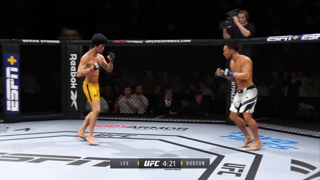 UFC4 Bruce Lee vs. John Dodson EA Sports UFC 4 смотреть онлайн