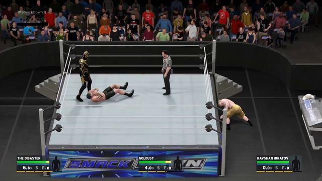 Ravshan Imratov vs The Disaster vs Goldust(NXT championship match) смотреть онлайн