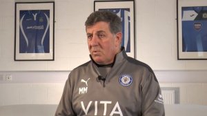 Mark McGhee First Interview For Stockport County