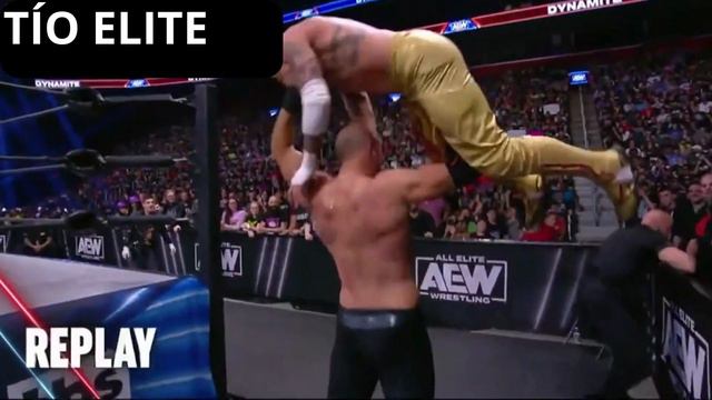 Claudio Castagnoli VS Rey Fénix - AEW DYNAMITE - 10/05/2023