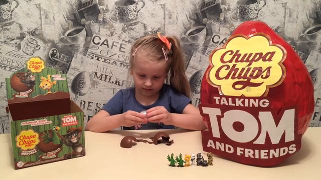💖Говорящий Том и Друзья Чупа Чупс шоколадный шар с игрушкой сюрпризом!💖Chupa Chups Talking Tom! 💖 смотреть онлайн