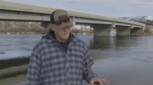 Winter fly fishing in Craig, Montana