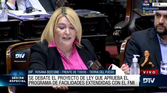 Diputada Bertone, Rosana - Sesión 10-03-2022 смотреть онлайн