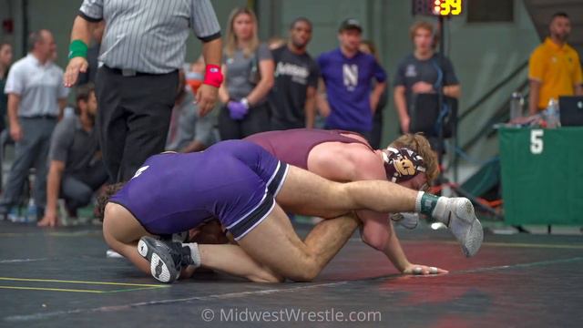 165 – David Ferrante {G} Northwestern University vs. Chandler Amaker {R} Central Michigan Universit
