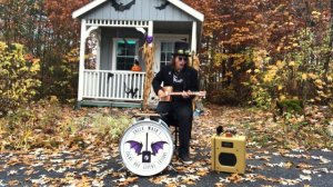 Boris the spider John Entwistle The Who on 3 string Cigar Box Guitar