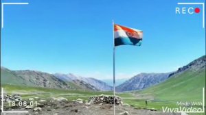 Indian flag in Kashmir - Jan man gan | independence Day | 15 August