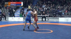 1/8 GR - 60 kg: S. WALIHAN (CHN) v. Z. LOKYAEV (RUS)