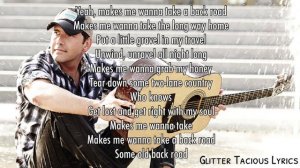 Rodney Atkins- Take A Back Road lyrics\\ Glitter Tacious Lyrics