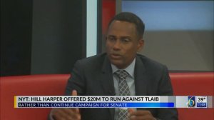 NYT: Hill Harper offered $20M to run against Tlaib