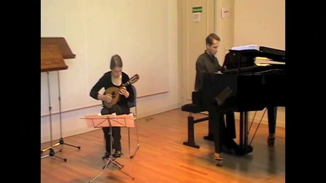 Rafaele Calace. Fantasia Poetica, op. 56. Marashova Natalia - mandolin, Denis Ivanov - piano. смотреть онлайн