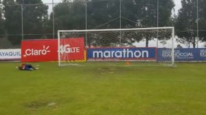 Entrenamientos de Moisés Ramírez en seleccion de Ecuador