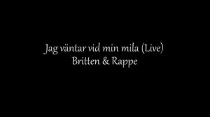 Cover - Jag väntar vid min mila (Live)