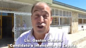 GASTÓN CALABRÓ  CANDIDATO A INTENDENTE DE ZAPALA