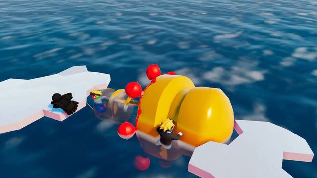 GANG BEASTS - You Cant Get Rid of Me Melee Xbox One Gameplay