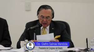 Dip.  Glafiro Salinas Mendiola–Diputación Permanente 9 julio 2019.