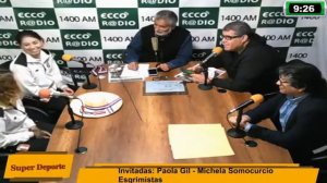 Esgrimistas Paola Gil y Michela Somocursio plata sudamericana Superdeporte Martes 01 10 19