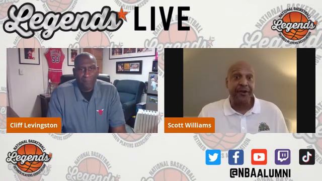 Legends Live - The Last Dance Pre-Show with Cliff Levingston and Scott Williams смотреть онлайн