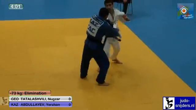 Nuzgar Tatalashvili (GEO) - Yerzhan Abdullayev (KAZ) [-73kg] смотреть онлайн