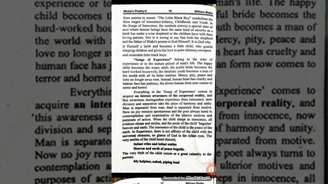 Characteristic of Songs of Innocence and Experience смотреть онлайн