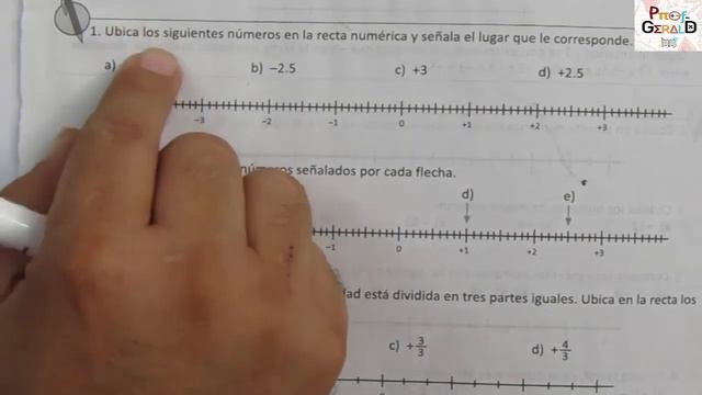 1.4 RECTA NUMERICA 7º GRADO CUADERNO DE EJERCICIOS смотреть онлайн